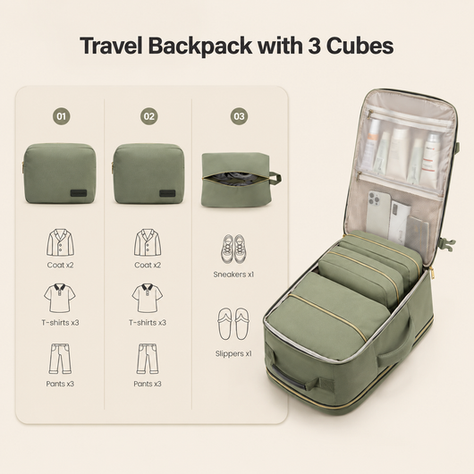 BLOMORE™ All-In-One Travel Backpack